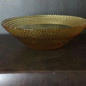 Boles vintage gold beaded soup or salad bowl set of four